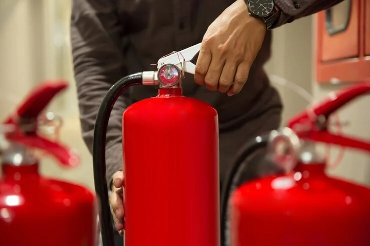 Equipamentos de combate a incêndio