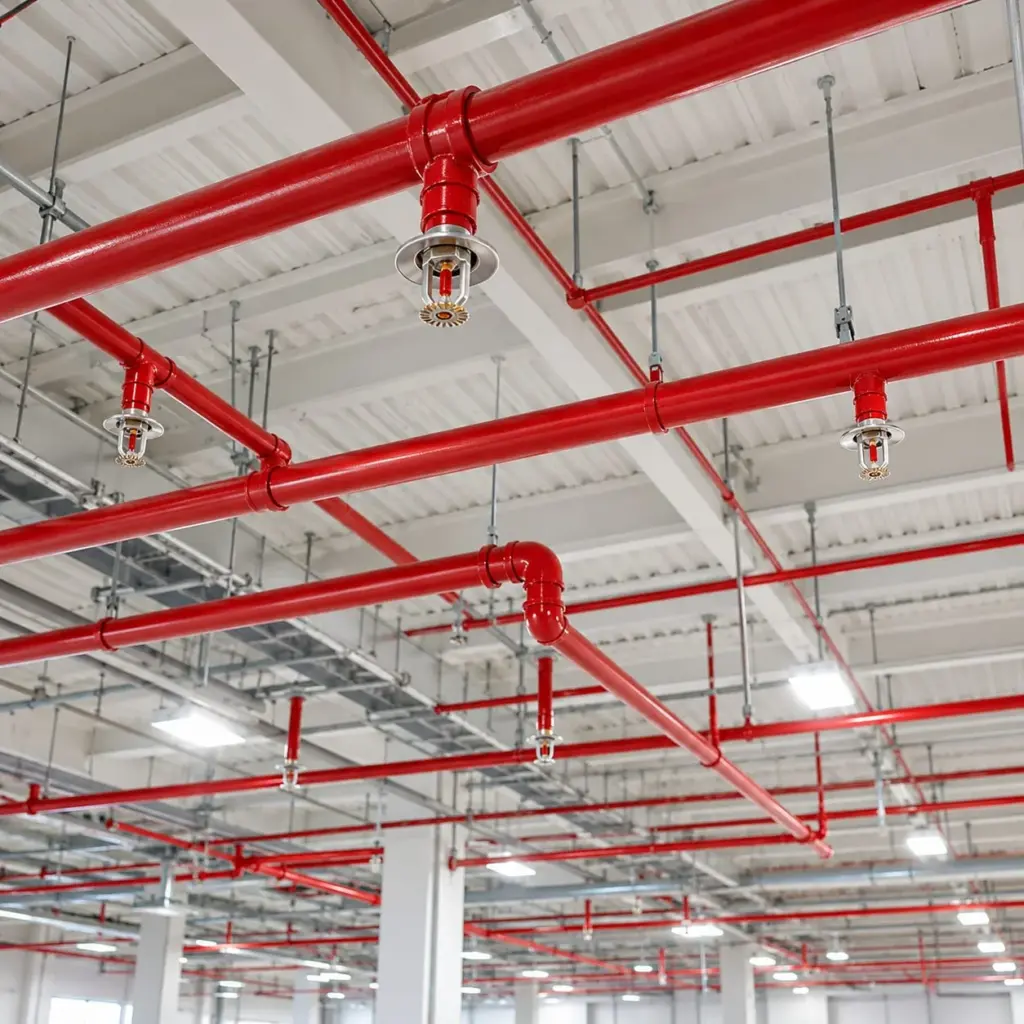 Sistemas de hidrantes e sprinklers